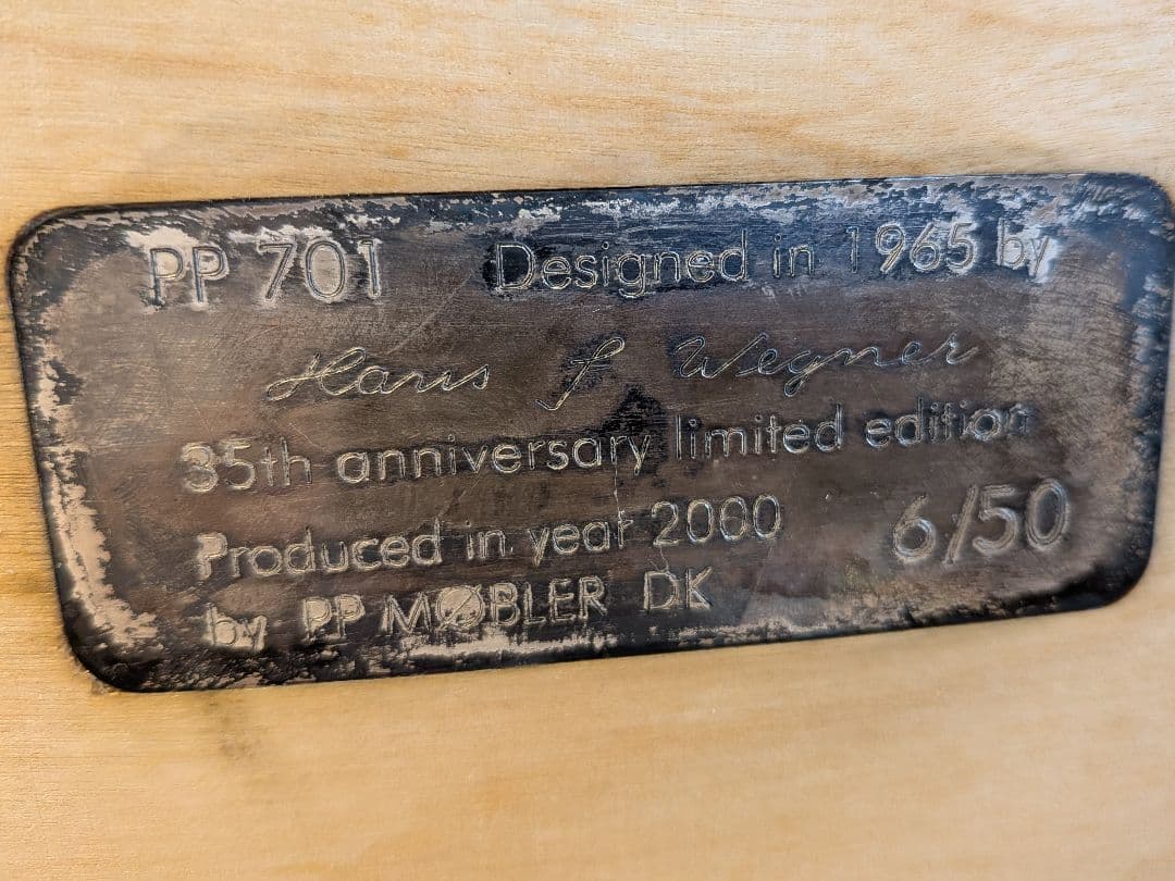 PP701 35周年 限定 6/50 ウェグナー 極上美品