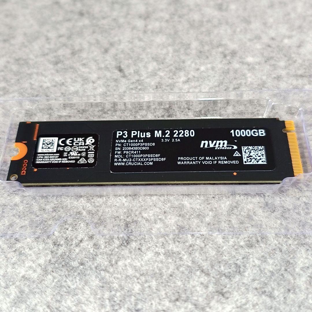咲*め様 Crucial P3 Plus 1TB PCIe M.2 2280 S