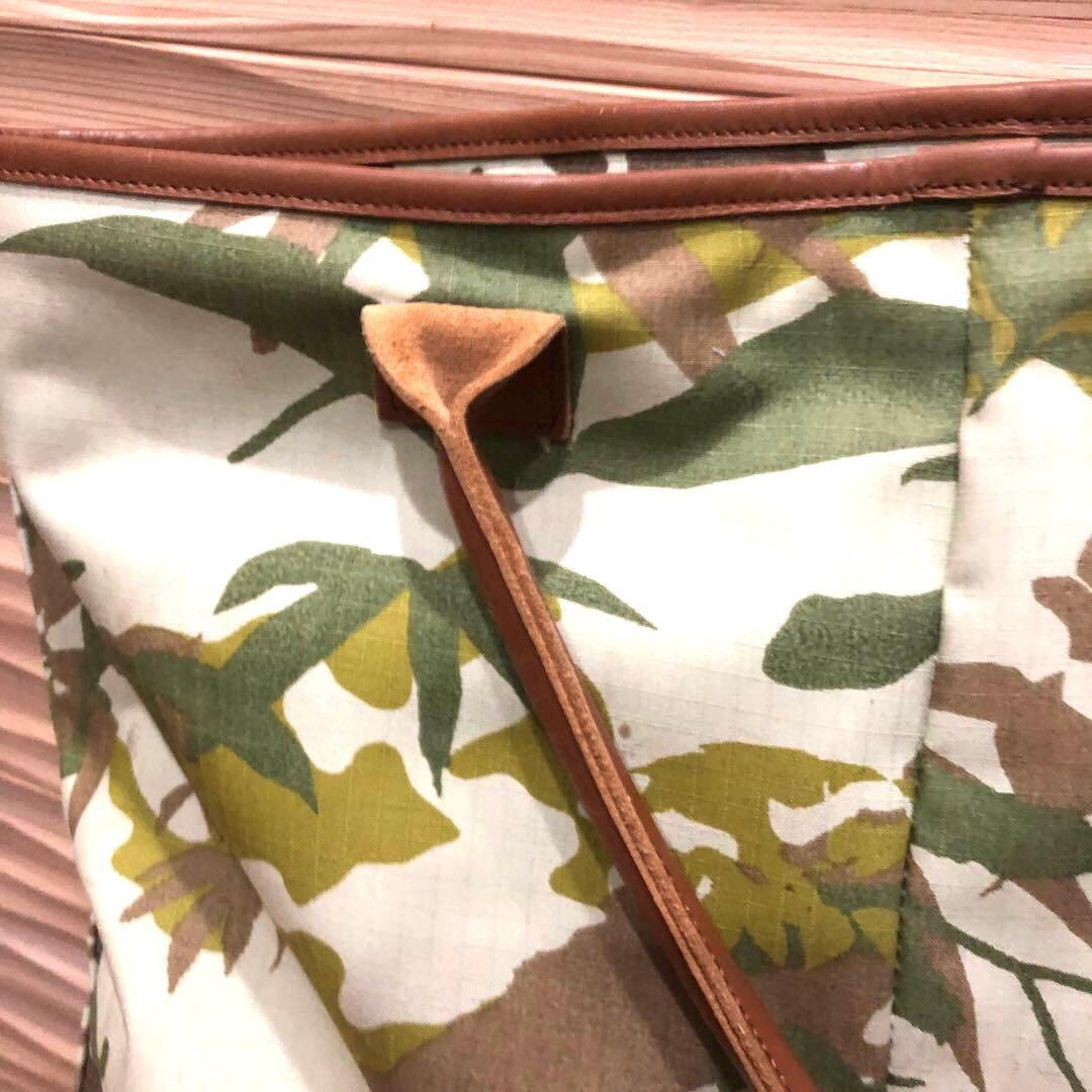 ELNEST×Irie Life キャンバストートバッグ　迷彩柄　トートバッグ