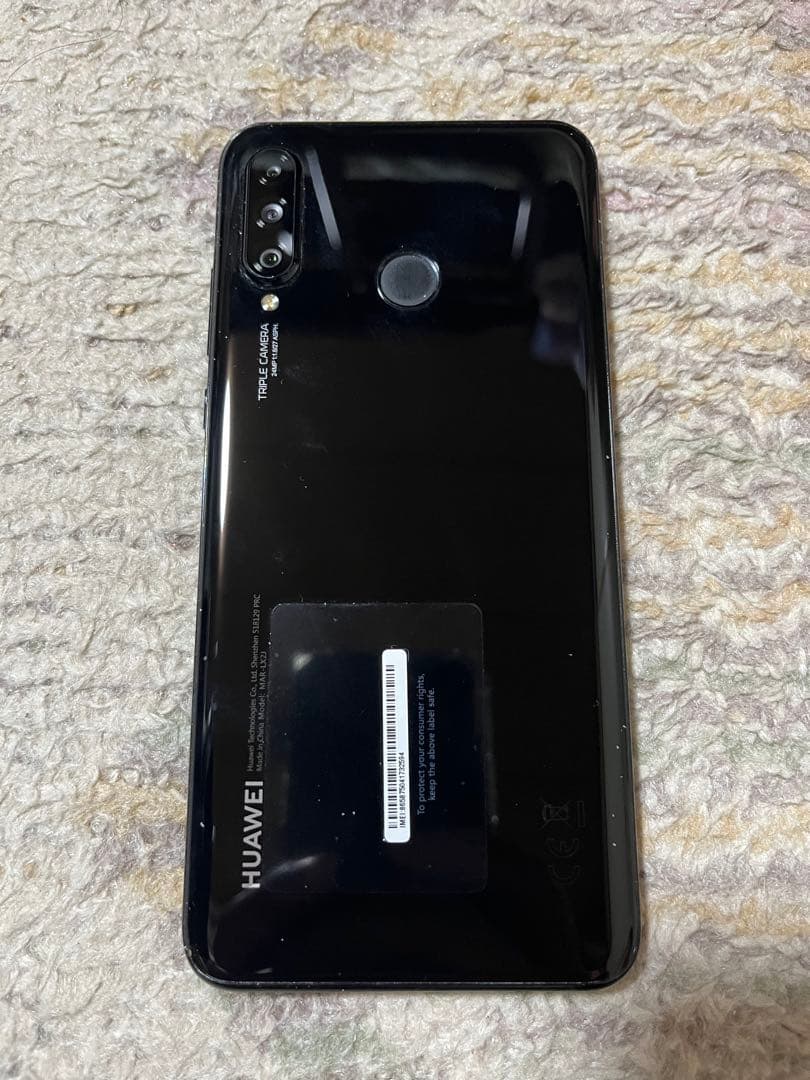 HUAWEI P30 lite 64GB バッテリー良好 ケース付 完動品