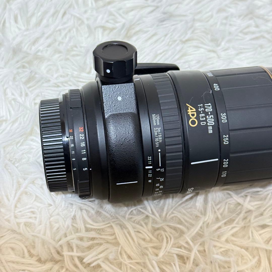 おまけ付きニコン用【170-500mm】望遠ズームレンズ⭐️Nikon⭐️SIGMA