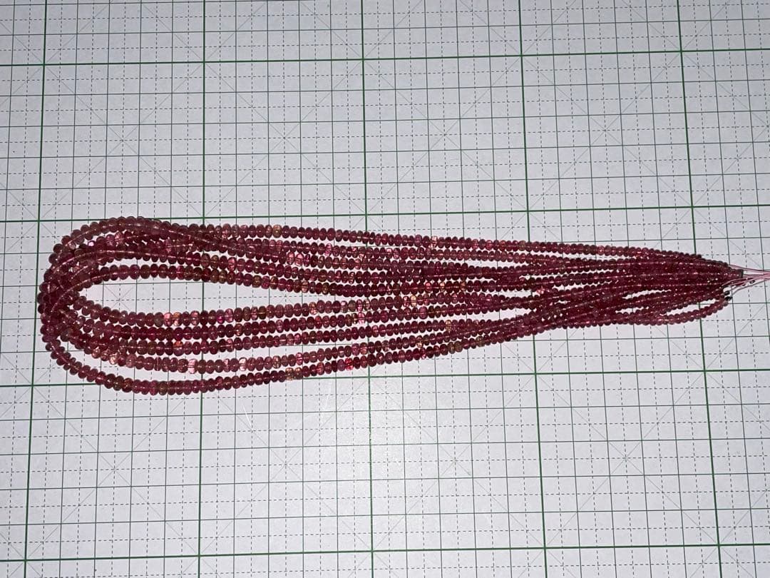 高品質ピンクトルマリン連材18連セット