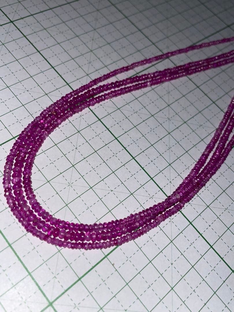 高品質ピンクトルマリン連材18連セット