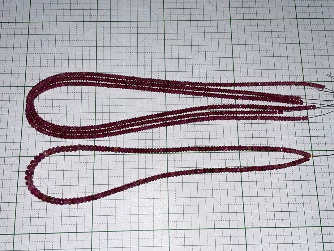 高品質ピンクトルマリン連材18連セット