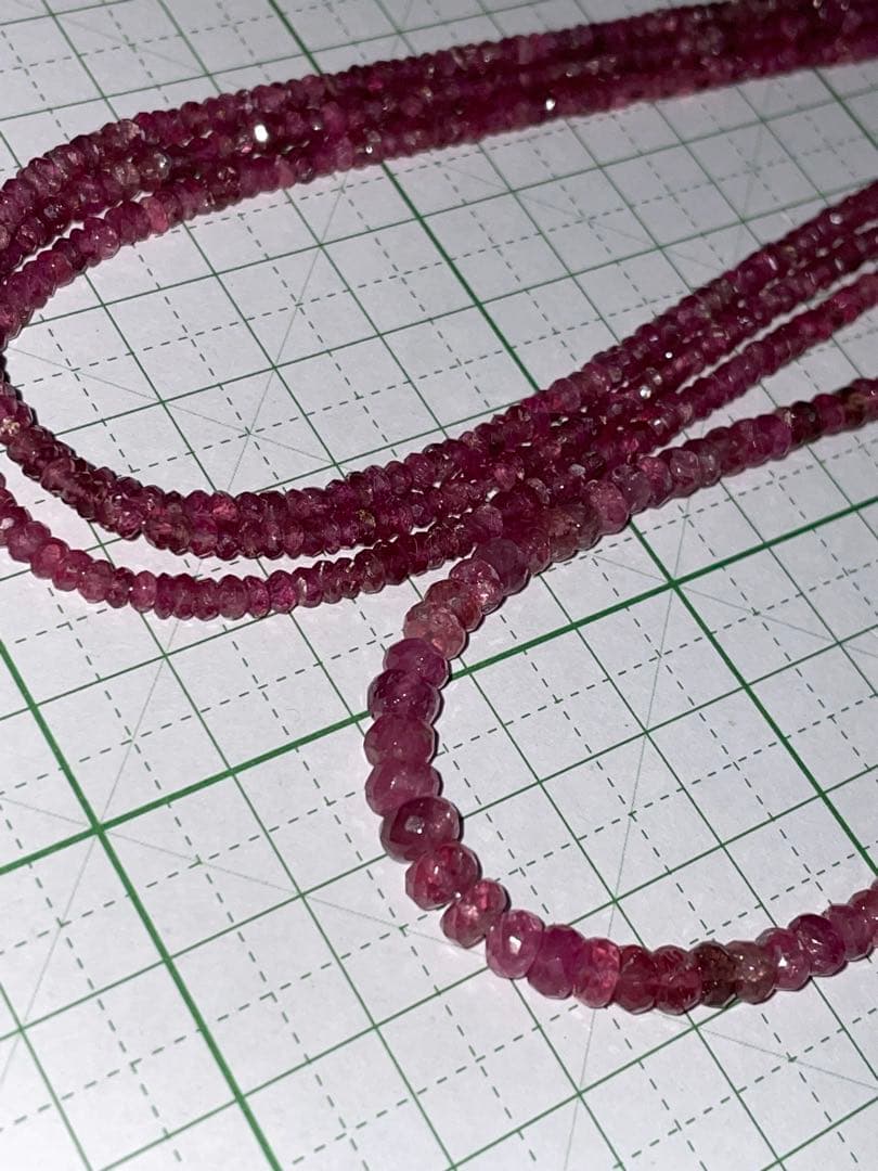 高品質ピンクトルマリン連材18連セット