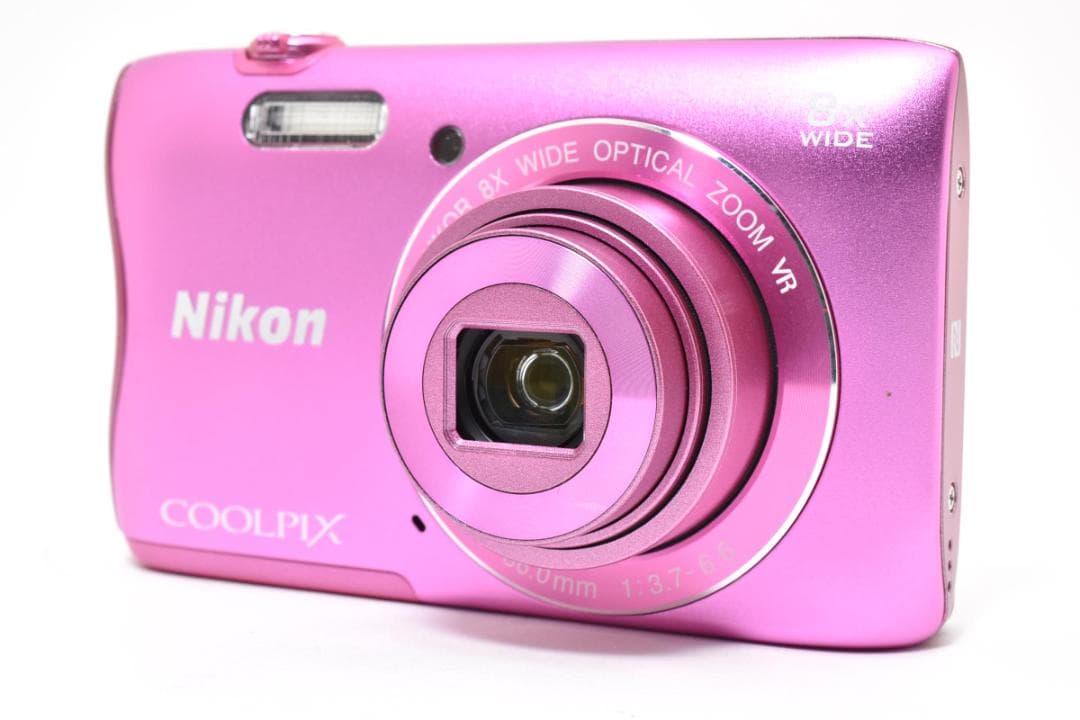 超美品 Nikon COOLPIX S3700 コンパクトデジタルカメラ ピンク