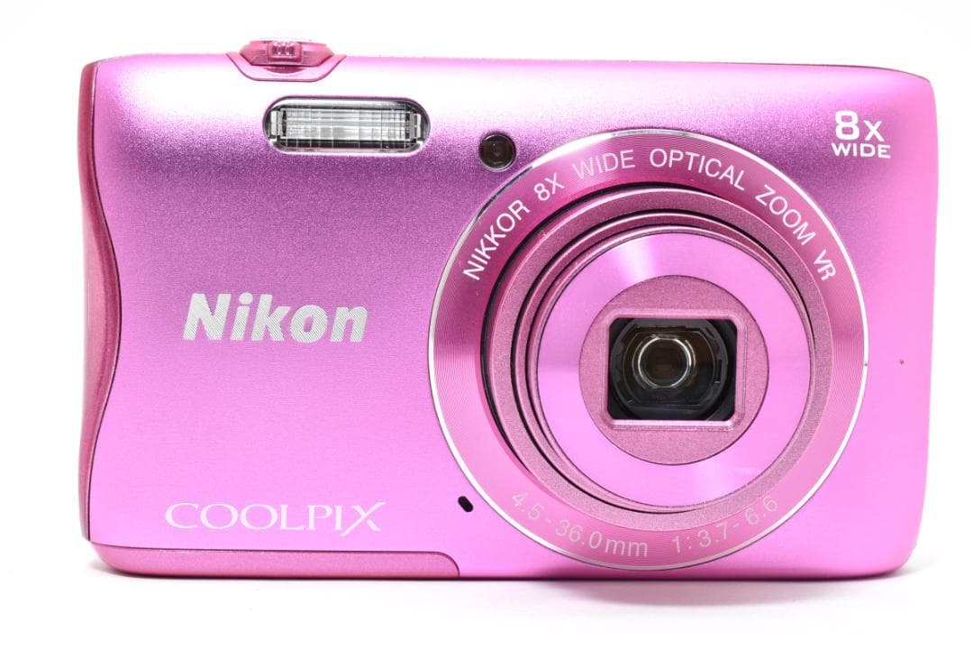 超美品 Nikon COOLPIX S3700 コンパクトデジタルカメラ ピンク