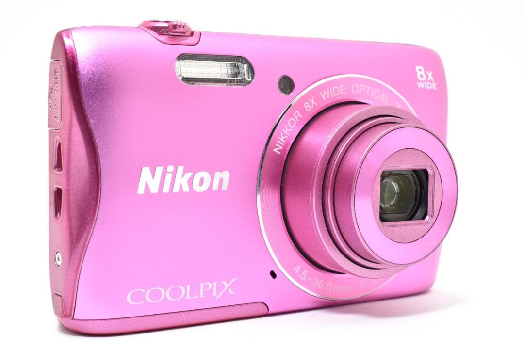 超美品 Nikon COOLPIX S3700 コンパクトデジタルカメラ ピンク