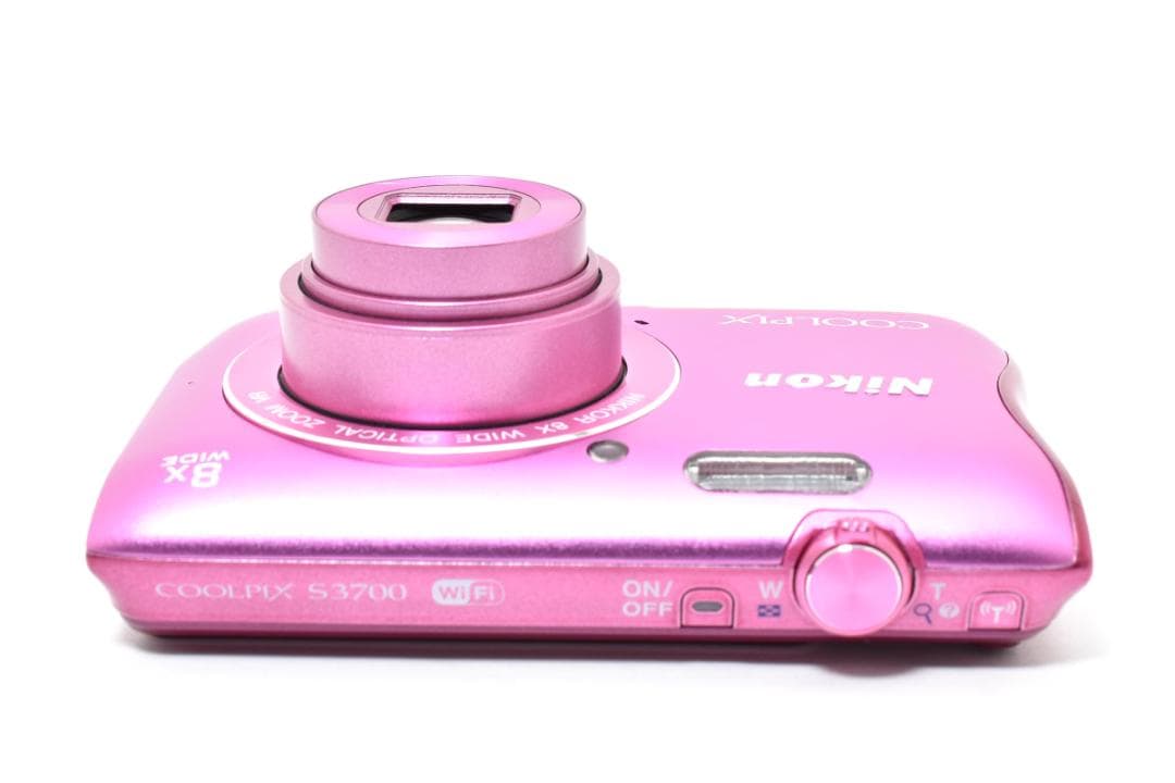 超美品 Nikon COOLPIX S3700 コンパクトデジタルカメラ ピンク