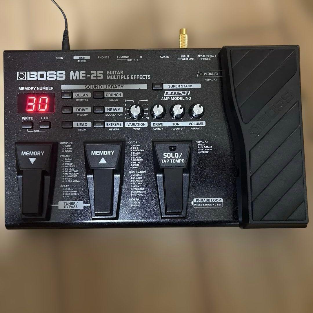 ギター Boss me-25