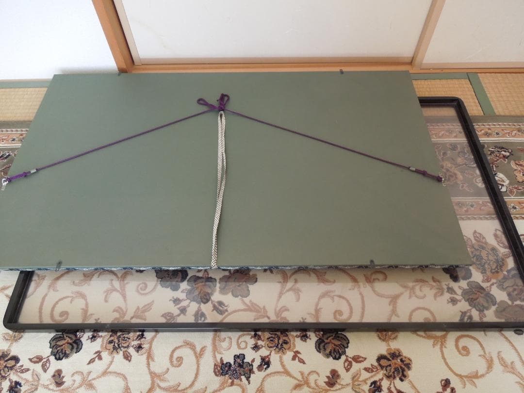 曹洞宗大本山　永平寺　第77世貫首　丹羽廉芳 筆　書道大型額縁100×60cm付