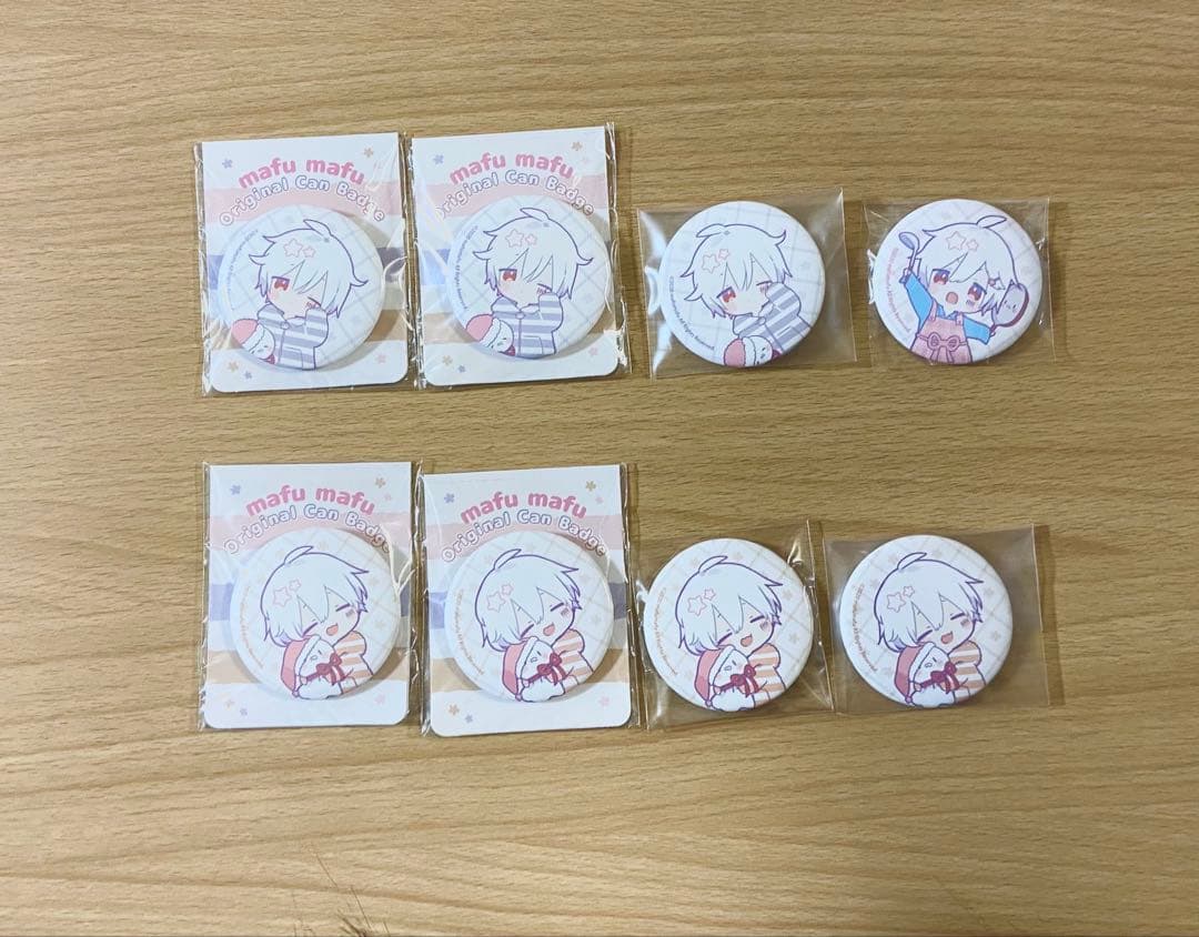 まふまふ すーぱーぬこになりたい 38点 缶バッジ 明日色ワールドエンド