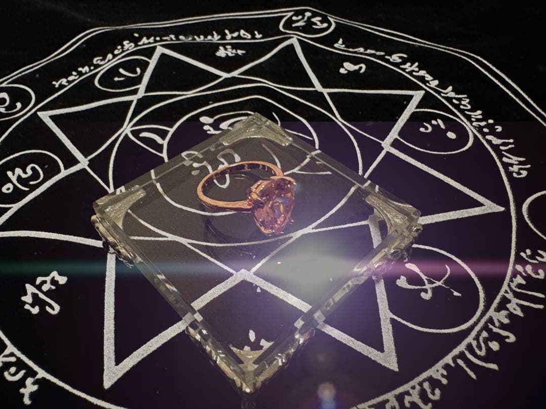 溢れ出る金運　光の精霊「セレンチュア」様の宿るリング