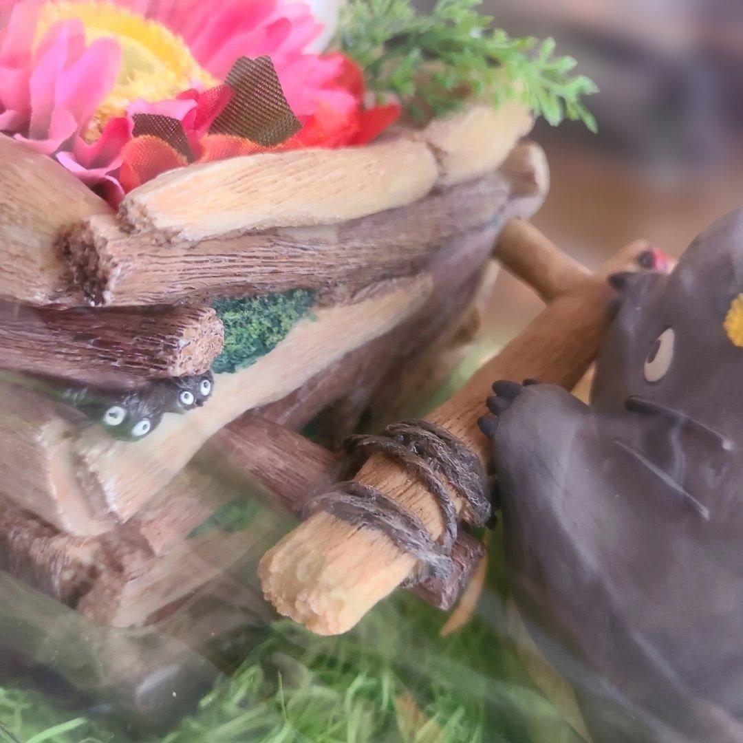 となりのトトロ プランターカバー お花手押し車