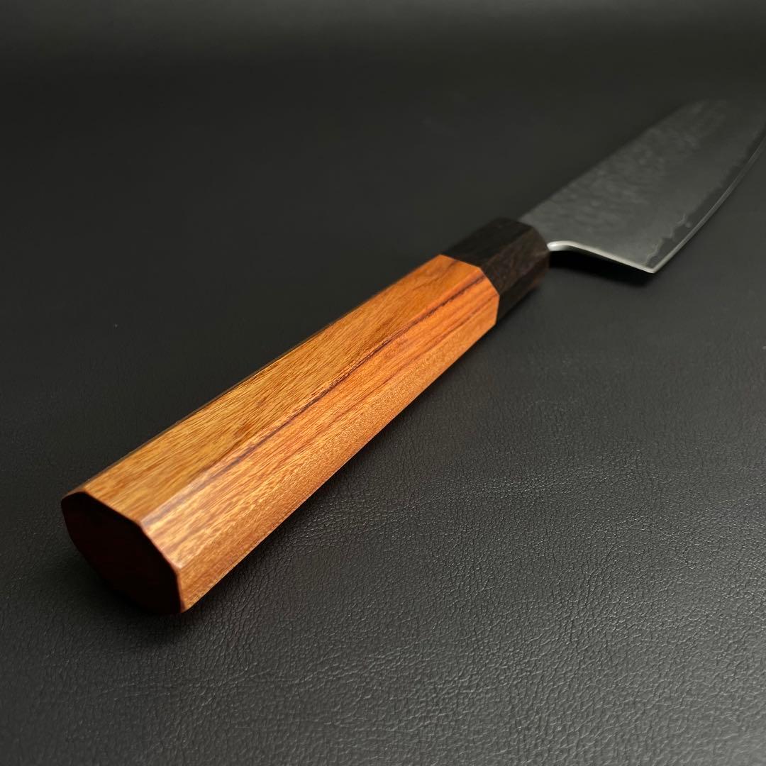 【Xmasセール】切付包丁 VG10 鎚目 ダマスカス 220mm ステンレス