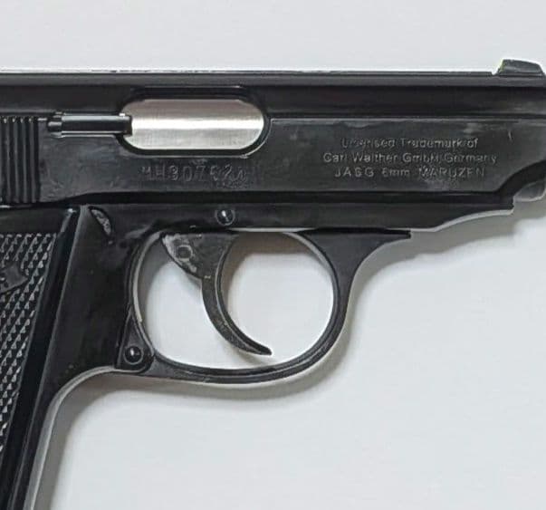 マルゼン　ワルサーPPK/S ブローバック　 可変ポップアップ