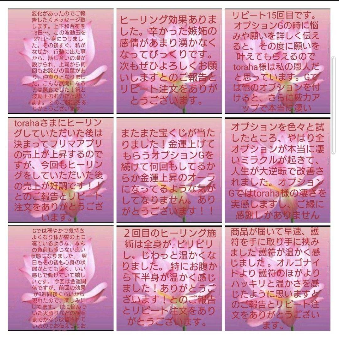 リピーター様（いちご様）のオプション追加の商品です（オルゴナイト　天珠）