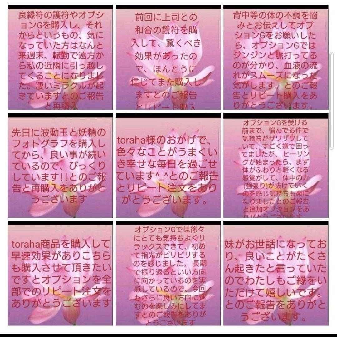 リピーター様（いちご様）のオプション追加の商品です（オルゴナイト　天珠）