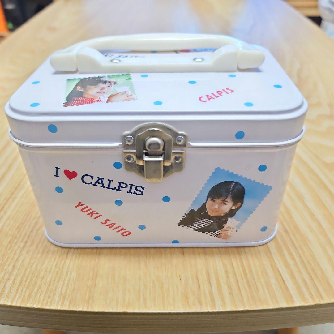 斉藤由貴『アイ ラブ カルピス』ファンシーバッグ☆非売品☆