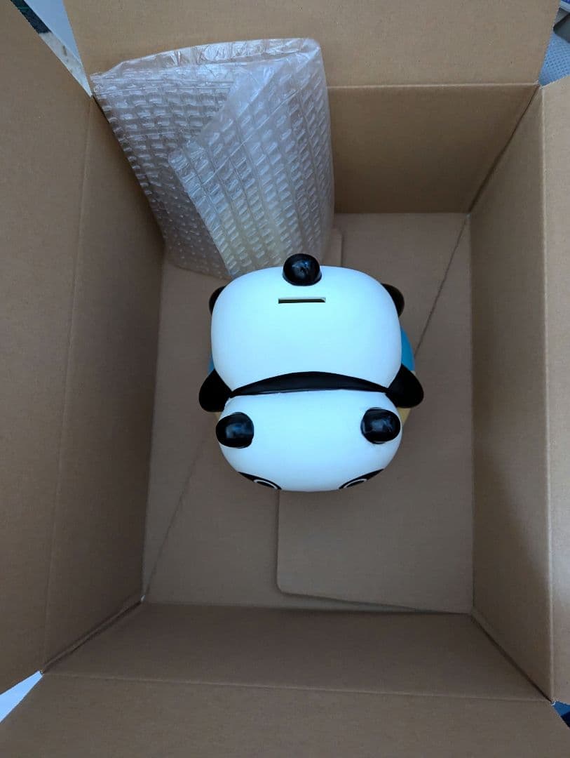 超レア【たれパンダBIGでヘビー貯金箱】ソフビ550gプライズ非売品＋♥オマケ付