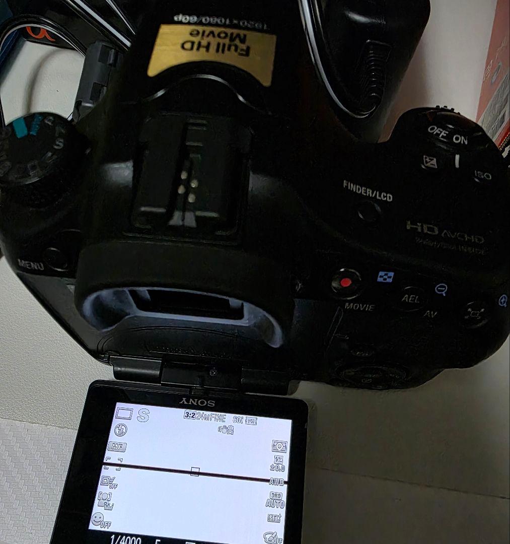 【ジャンク】SONY α65 デジタル一眼レフ SLT-A65VY