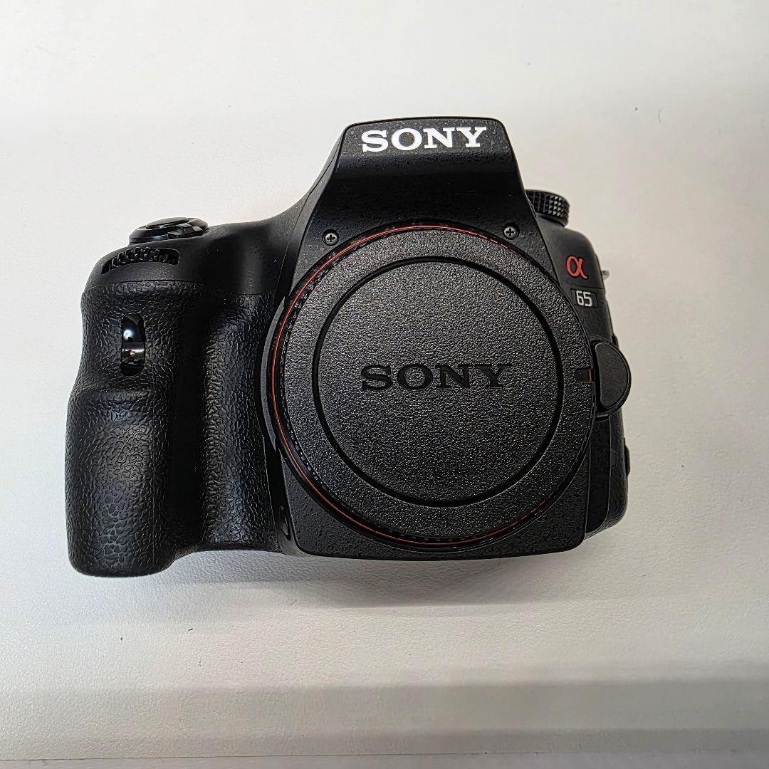 【ジャンク】SONY α65 デジタル一眼レフ SLT-A65VY