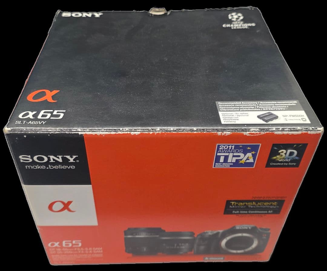 【ジャンク】SONY α65 デジタル一眼レフ SLT-A65VY