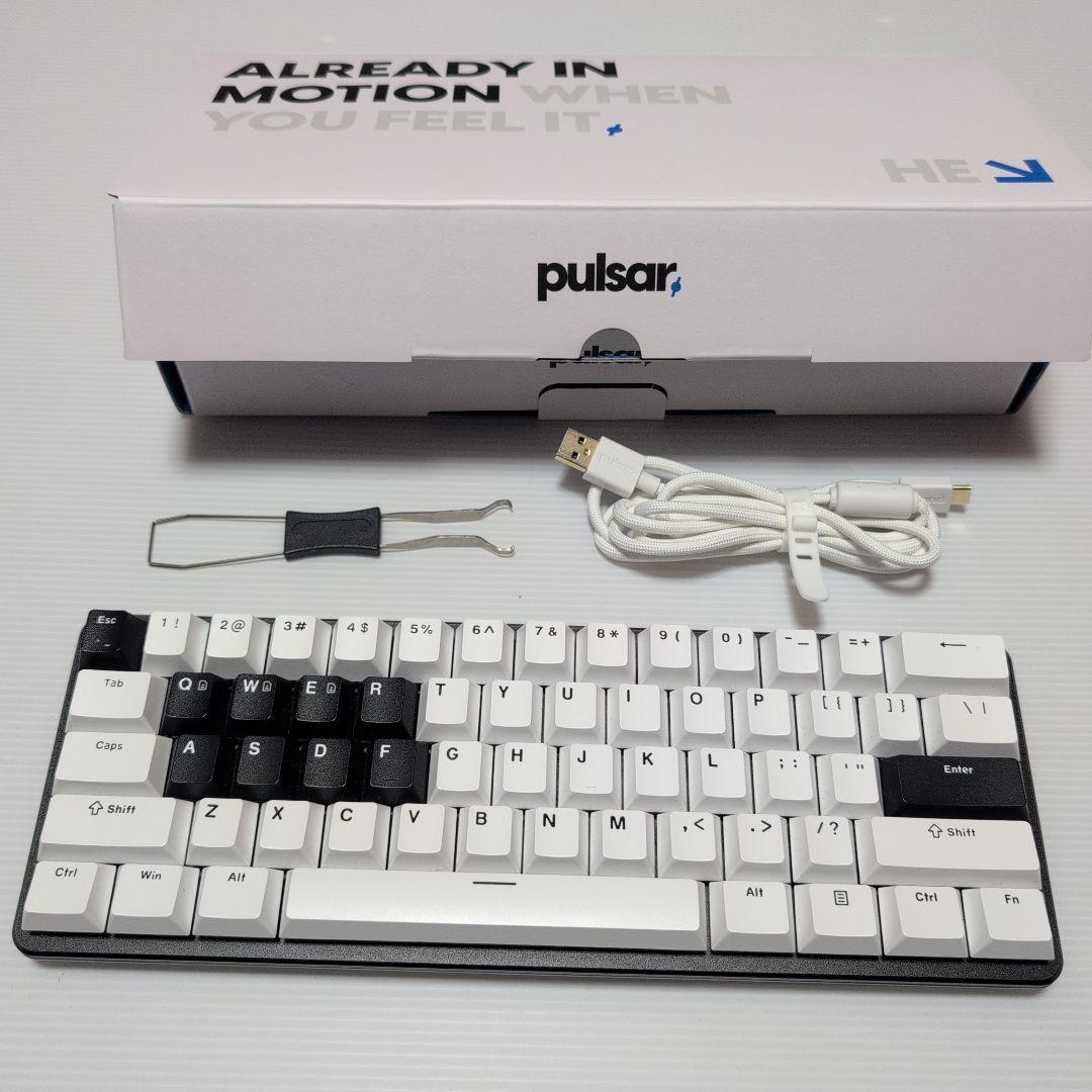 Pulsar PCMK3 HE 60 ゲーミングキーボー ド ラピッドトリガー