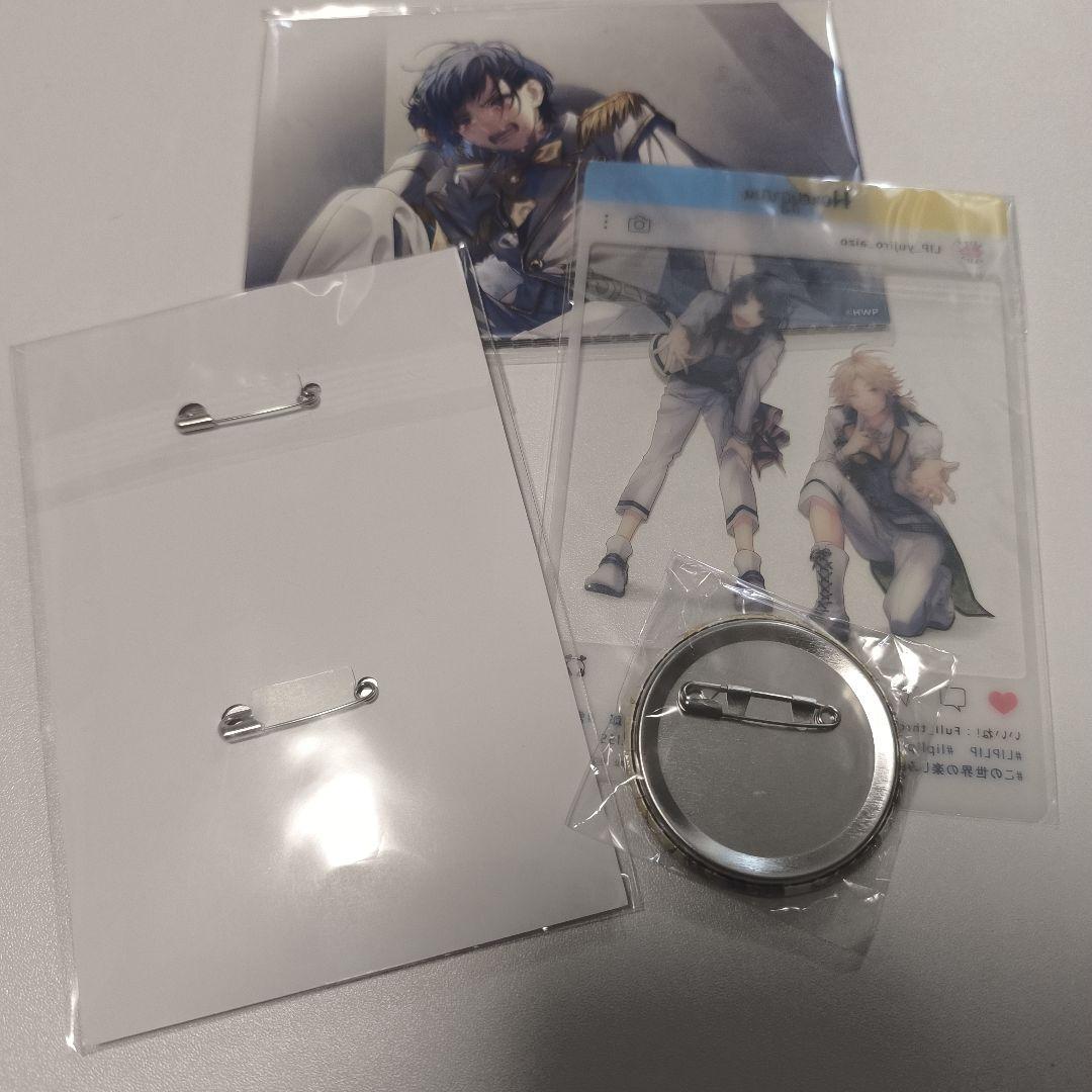 LIP×LIP ジュリエッタとの契約　特典　缶バッジ　ポストカード