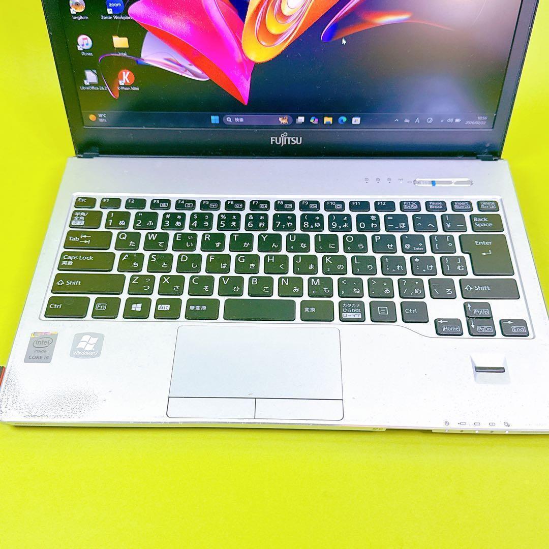 爆速SSD⭐️高性能i5⭐️windows11ノートパソコン カメラ 13.3型
