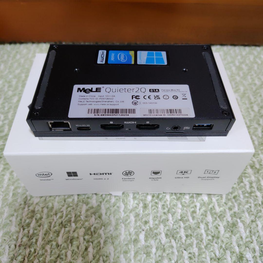 MeLE Quieter2Q 81A ミニPC