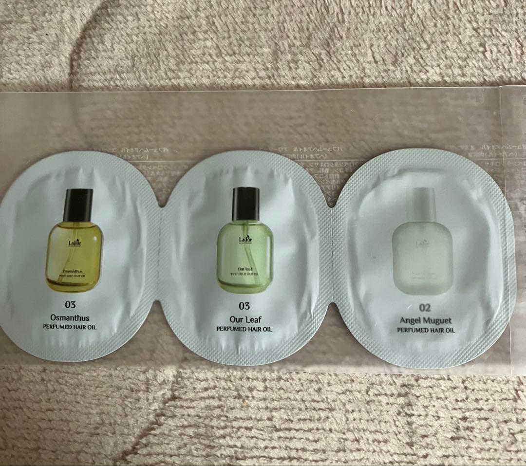 ラドール LADOR ジミン ポップアップ ヘアオイルと特典4点セット