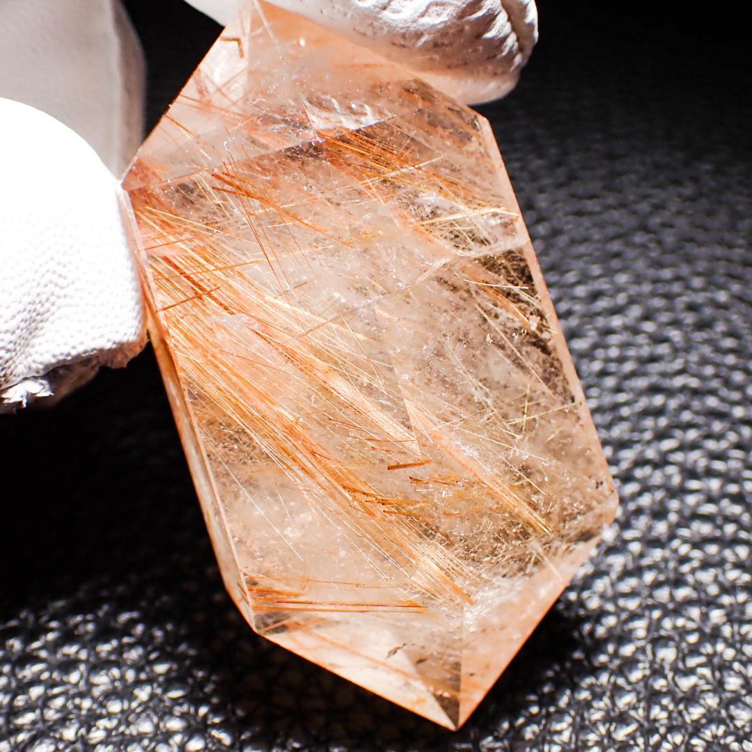 天然石 ゴールドルチル 02 タイチン 水晶 原石 鉱物標本 パワーストーン