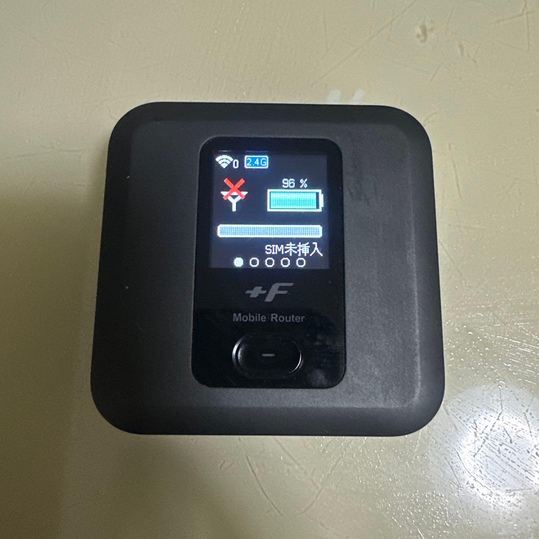 富士ソフト FS030W SIMフリー モバイルルーター 4G LTE 初期化済