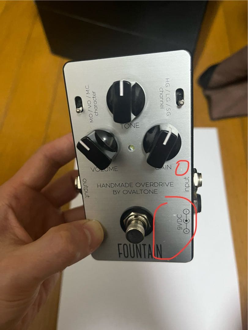 ギター ovaltone fountain