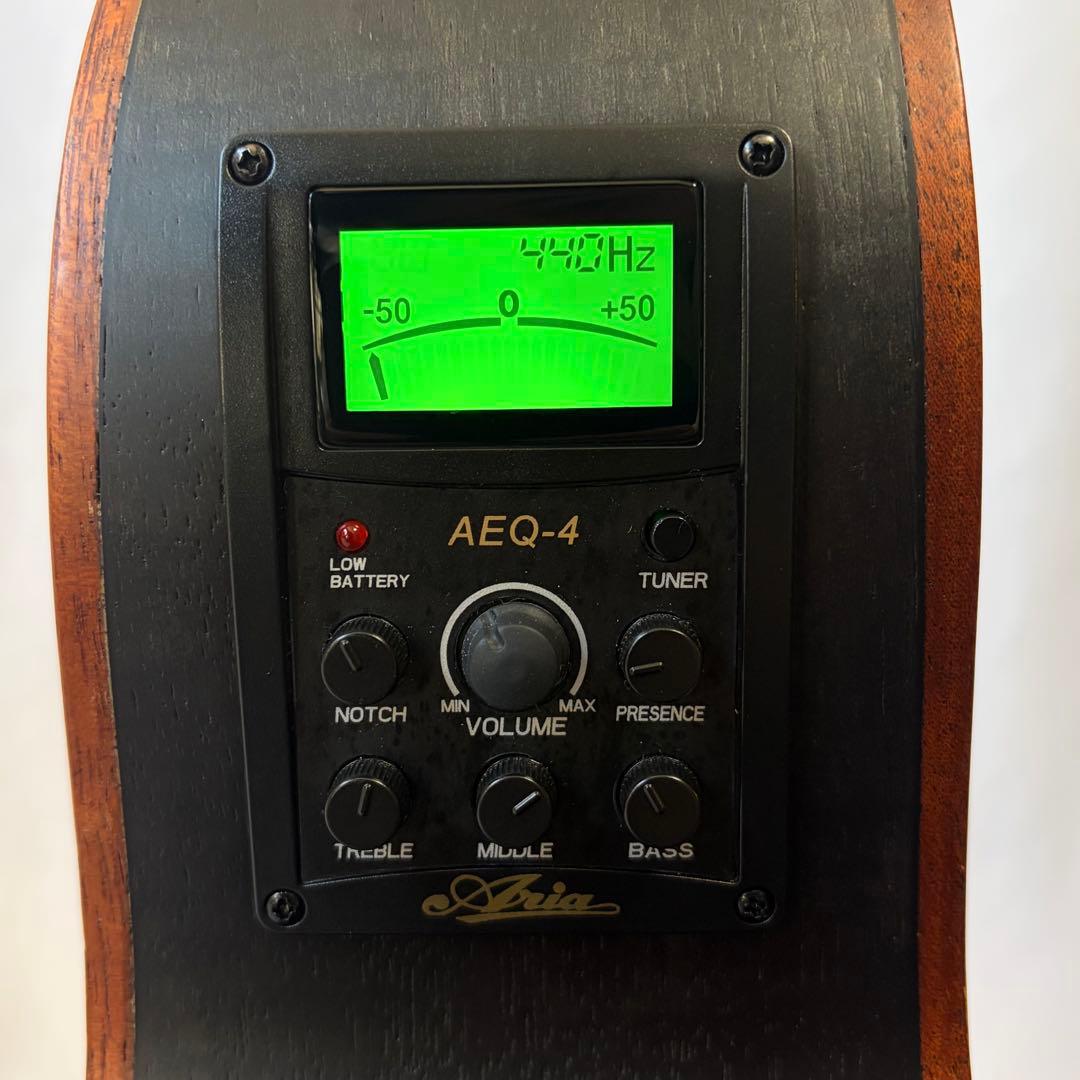 【美品】Aria FET-F2 STBK エレアコ Fホール メンテナンス済