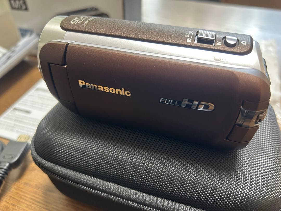 Panasonic HC-W590MS デジタルハイビジョンカメラ　一式ブラウン