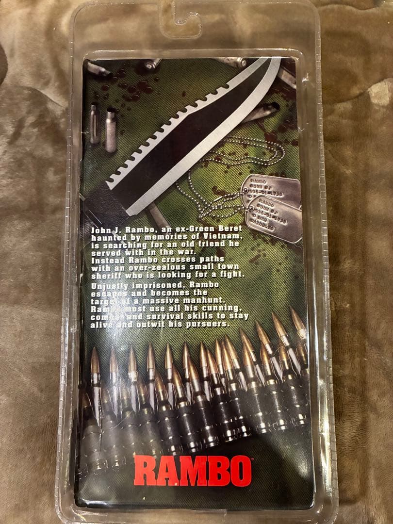 ランボー フィギュア ファーストブラッド　NECA