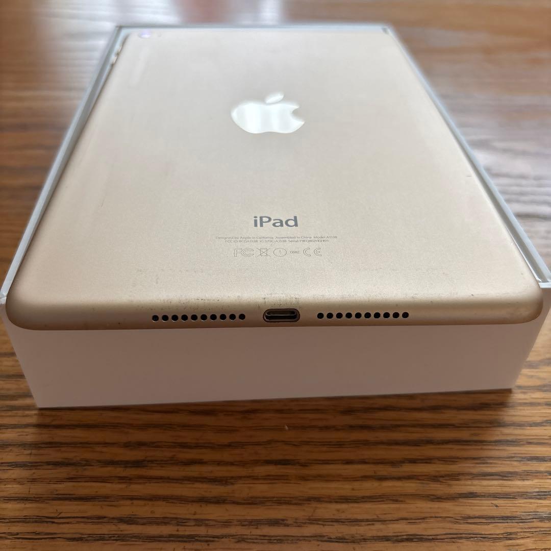 iPad mini4 A1538 64GB Gold Wi-Fi アダプター付