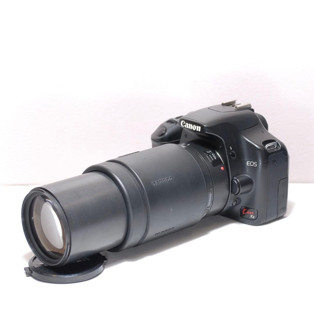 届いたらすぐに使えます✨Canon Kiss X2✨シングルレンズ✨スマホ転送