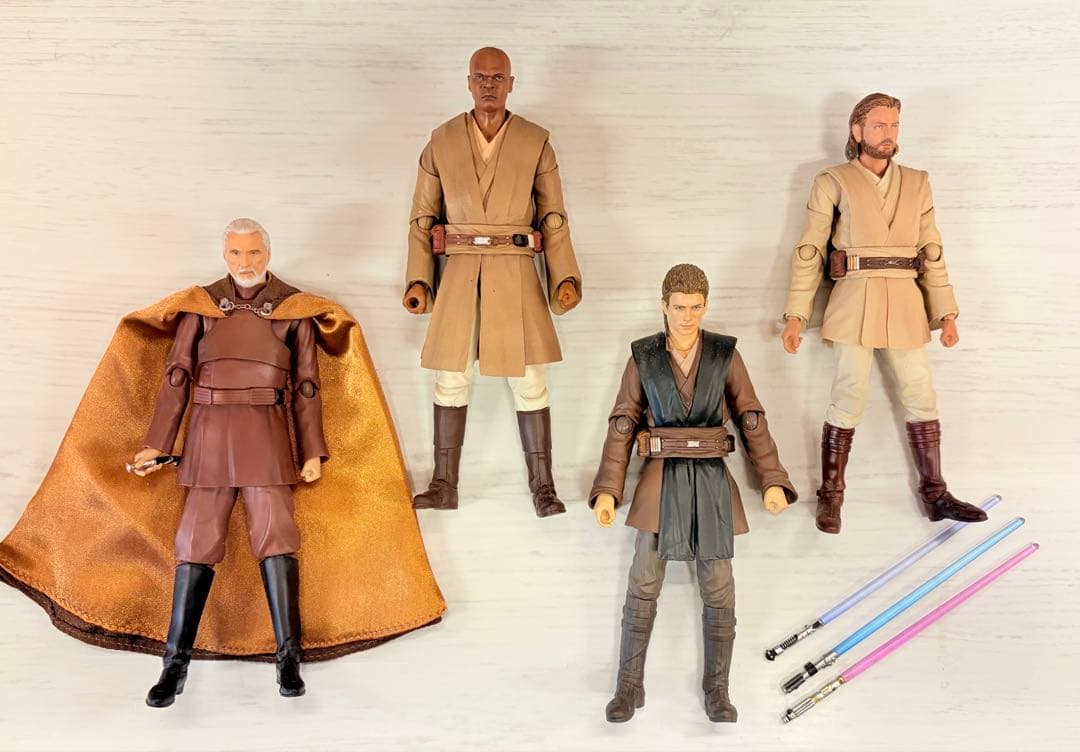 s.h.figuarts スターウォーズ エピソード2 フィギュア　4点セット！