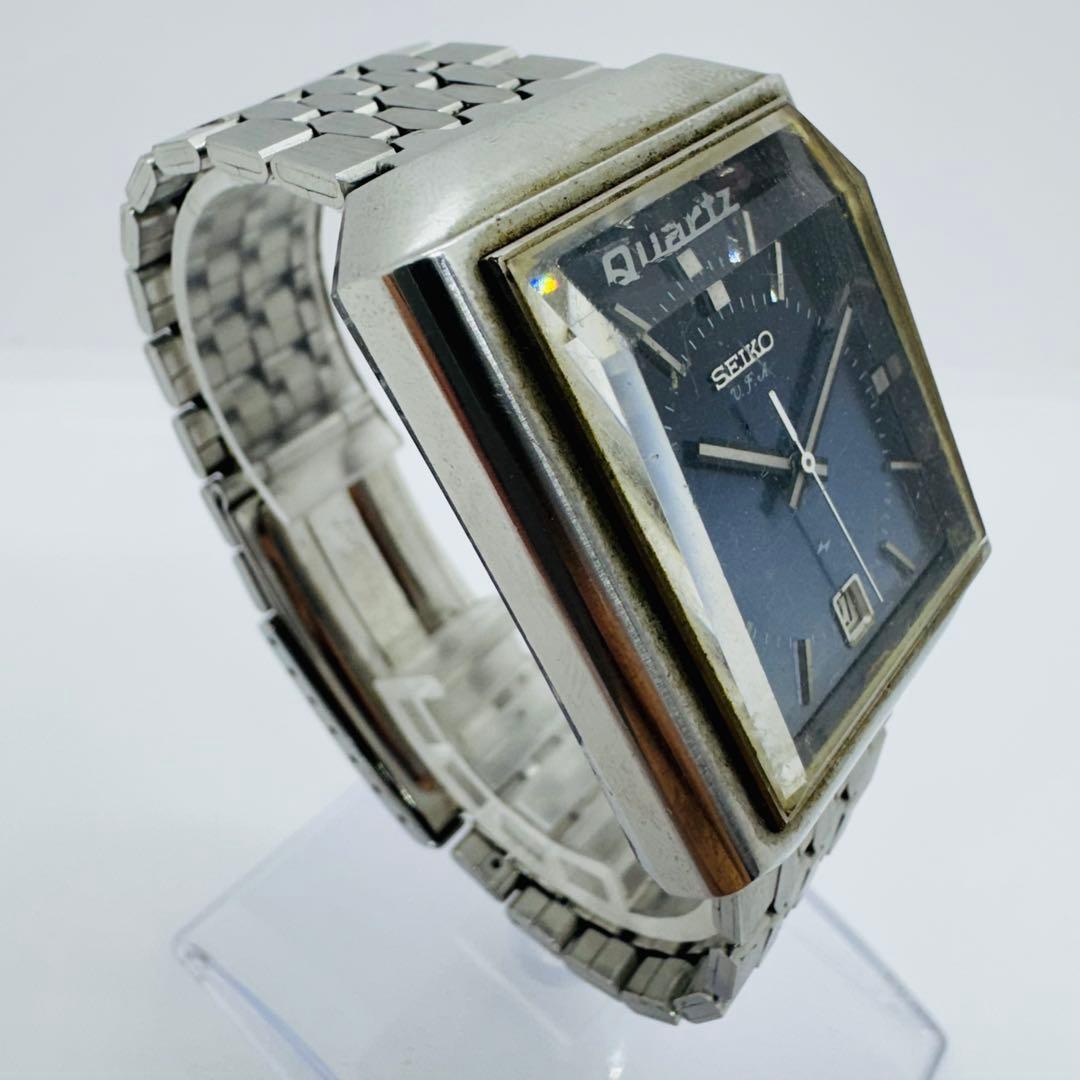 ✨SEIKO✨39V.F.A✨セコンドフラッシュ✨デイト✨クオーツ✨腕時計✨