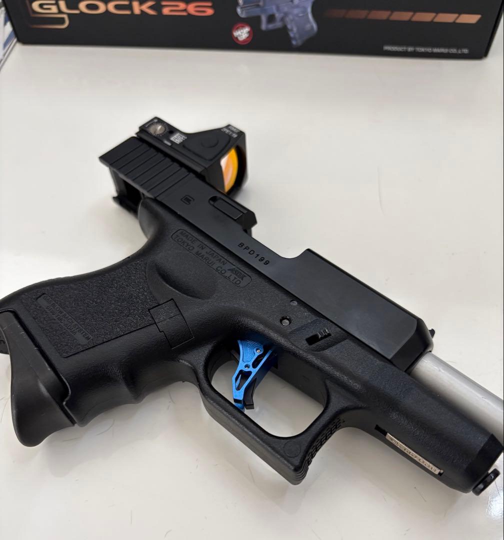 東京マルイ☆GLOCK 26 カスタム【美品】