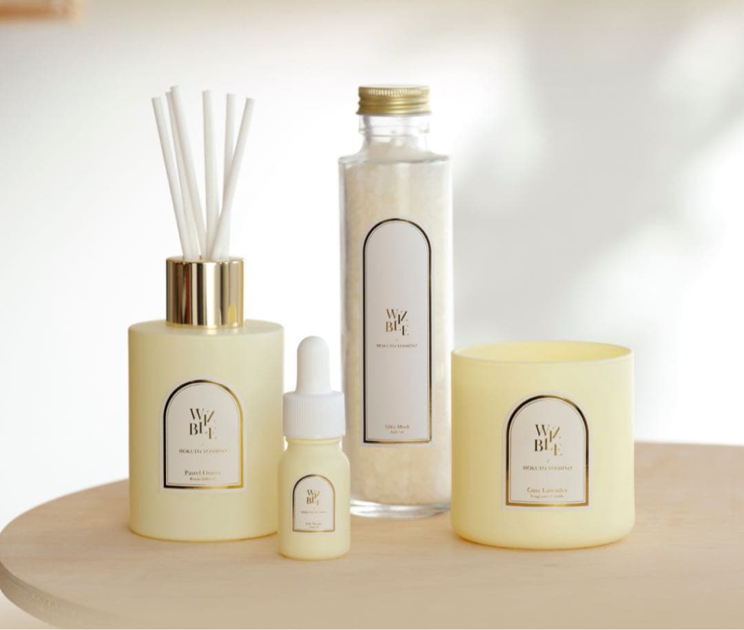 吉野北人 WIZBLE バスソルト　キャンドル　ディフューザー　アロマオイル