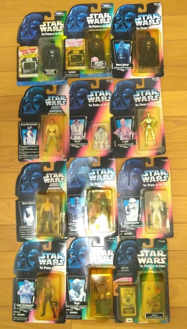 【未開封】スター・ウォーズ フィギュア 12体セット　オマケ付き　レア品あり