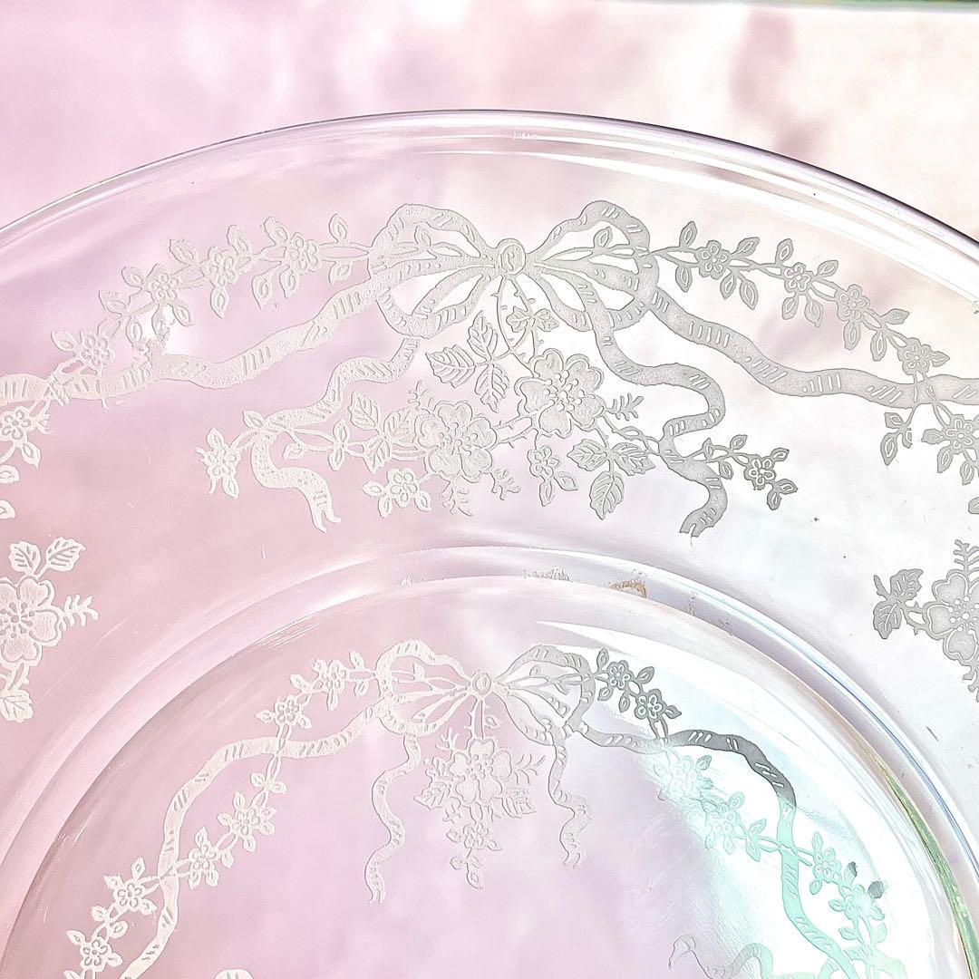 フォストリア ロマンス プレート アンティーク 19.5cm ①