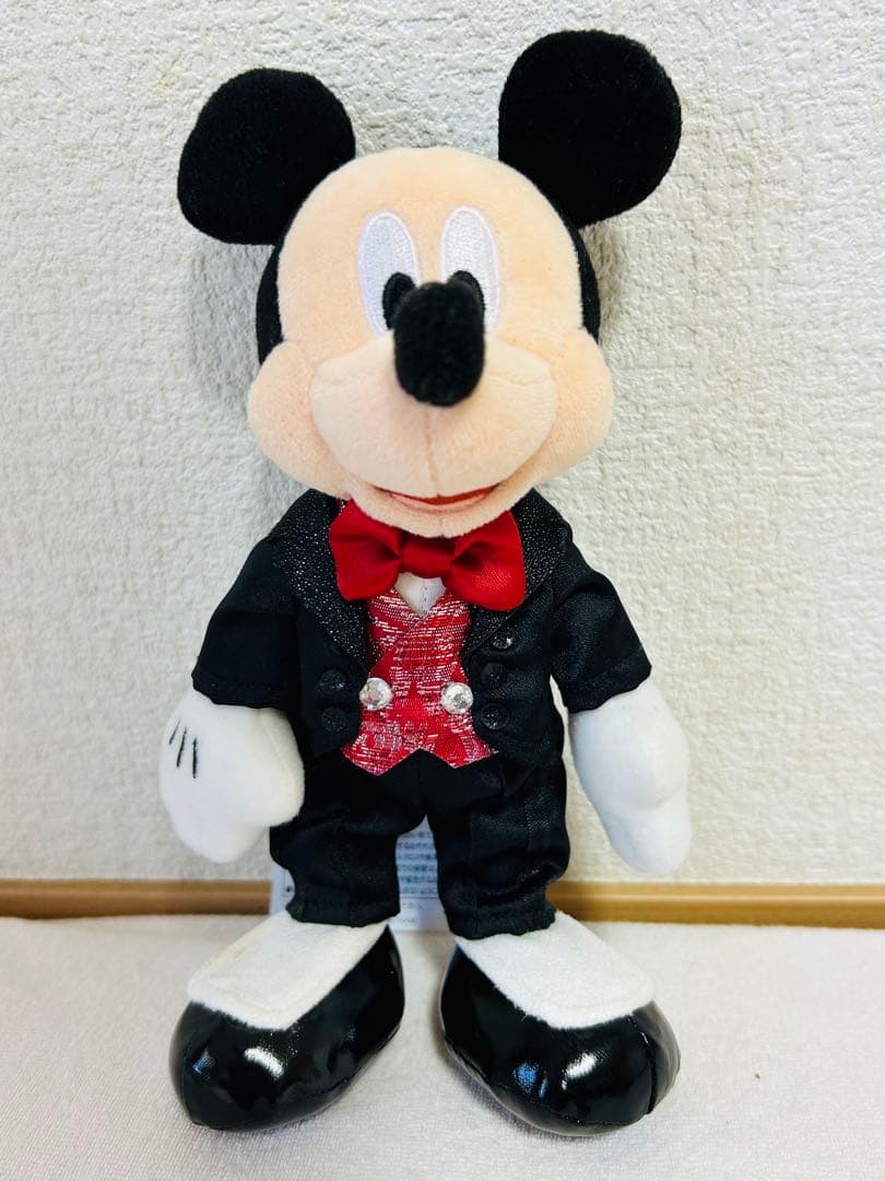【美品】ビッグバンドビート デイズニー ミッキー ミニー ぬいぐるみバッチ 3点