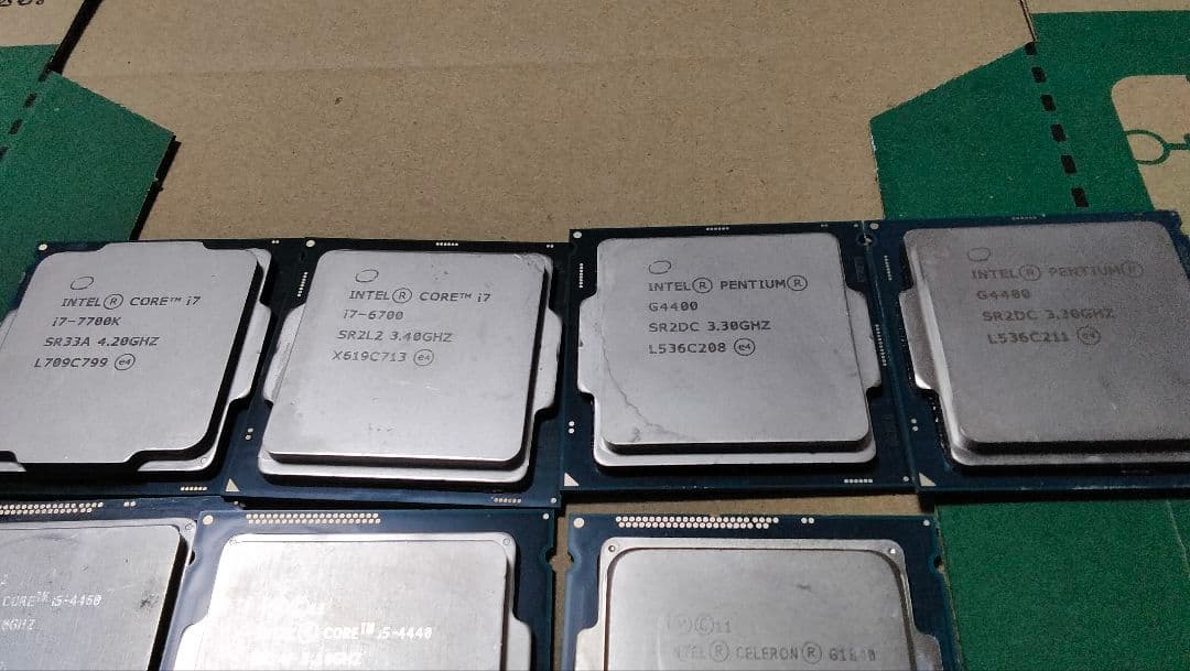 ジャンクCPU 詰め合わせ 11個