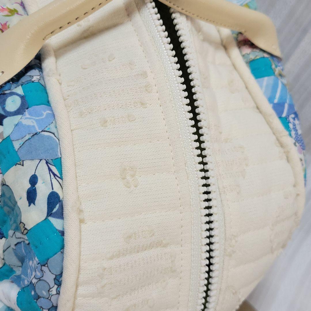 リバティ　パッチワークバック　ミニボストンバック