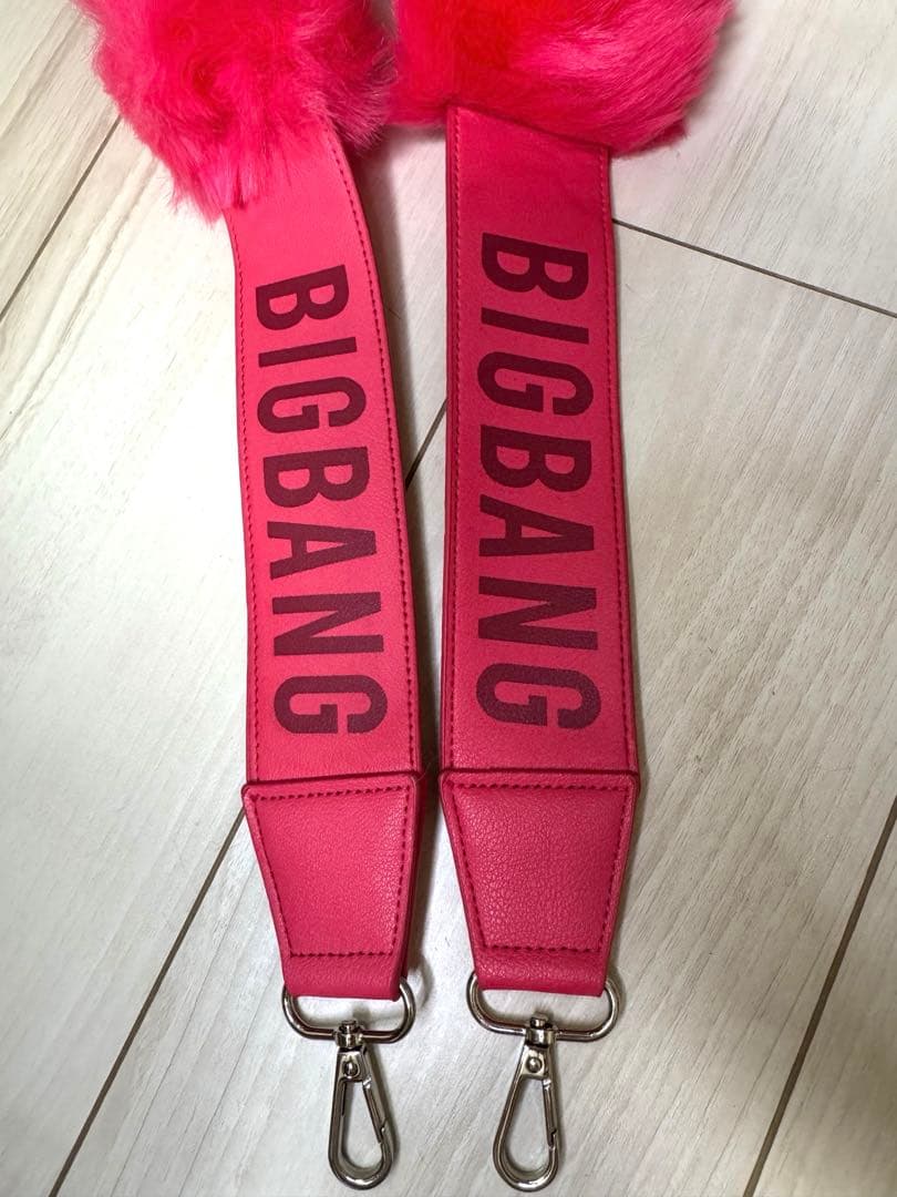 新品 Bigbang G-dragon ショルダーストラップ ファー